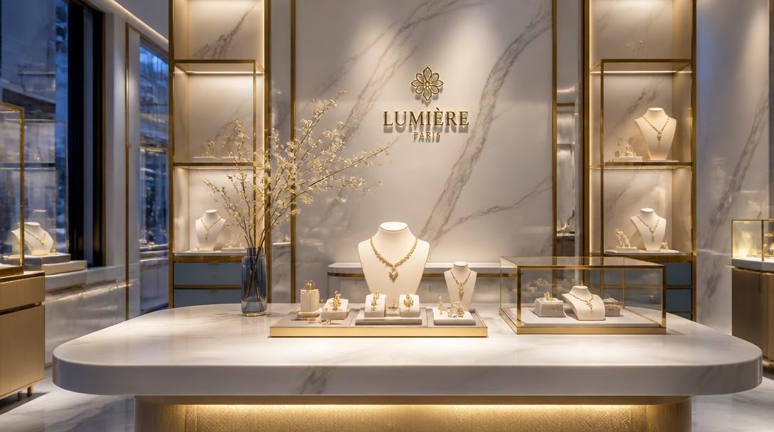 Luxury industry illustration